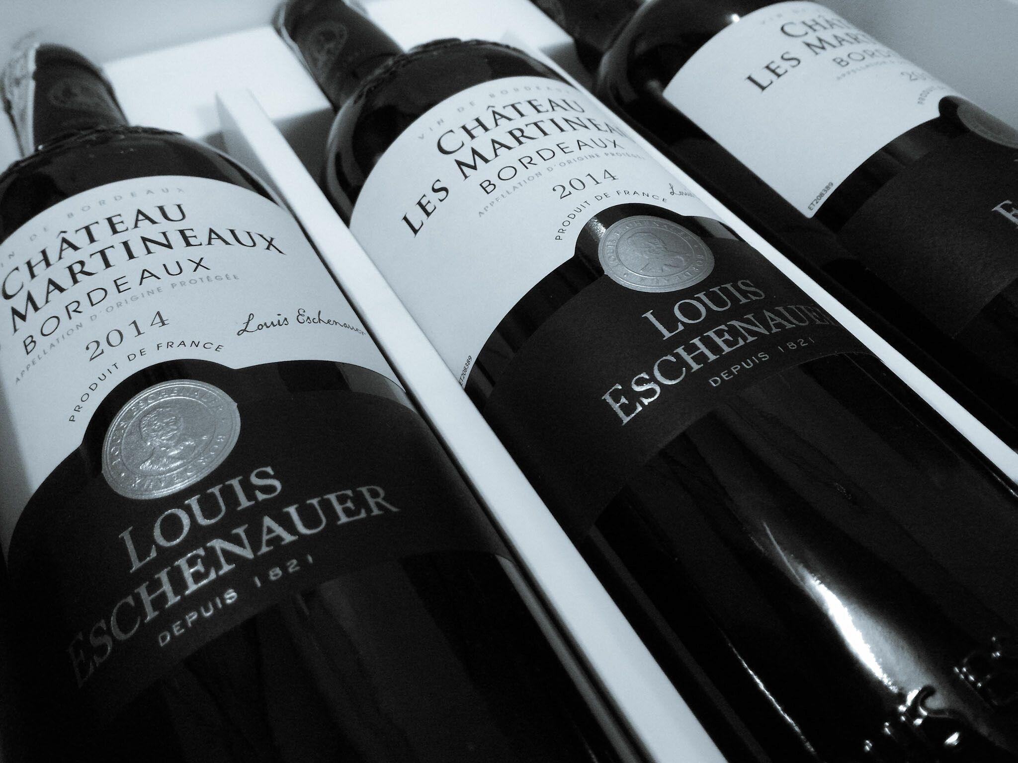 Étiquette de vin montrant où lire le millésime