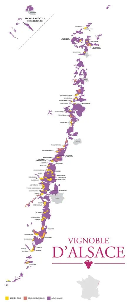 les vins d'Alsace