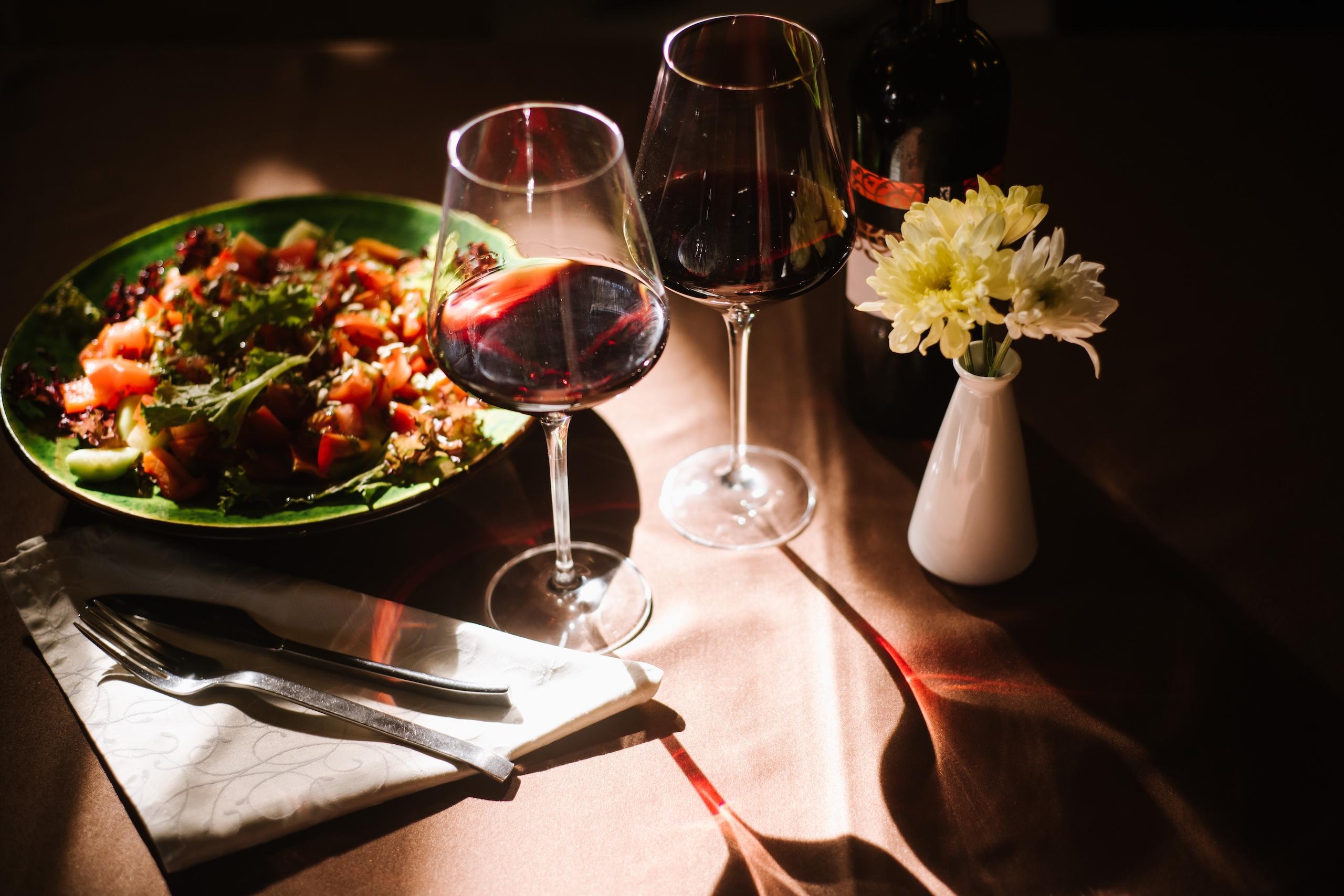 Choix du vin en fonction du repas